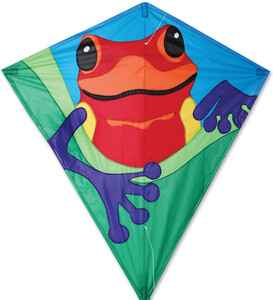 Premier Kites Cerf-volant monocorde Losange 30" grenouille (Poison Dart) 630104154448