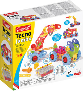 Quercetti Tecno Jumbo Coffret d'outils 84 pieces Quercetti 6150 8007905061503