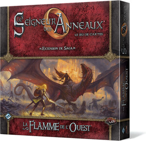 Fantasy Flight Games Le Seigneur des anneaux jeu de cartes (fr) 54 ext La Flamme de l'Ouest 8435407610927