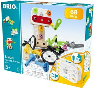 Brio Construction Brio Construction 34592 Coffret Builder et enregistreur vocal 7312350345926