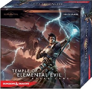 NECA/WizKids LLC Dungeons & Dragons Board Game (en) Temple of Elemental Evil 634482718186