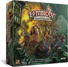 CMON Zombicide Black Plague (fr) base Saison 2 Green Horde 8435407619999