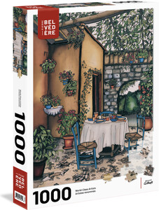 Trefl Casse-tête 1000 Bovet - Le goûter sur la terrasse 061152671135