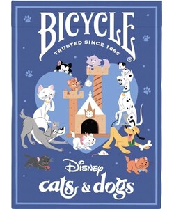 Bicycle Cartes à jouer - disney cats and dogs 073854098653
