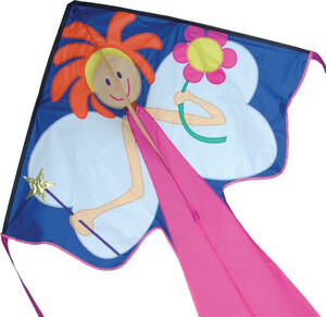 Premier Kites Cerf-volant monocorde large facile à voler fée 46'' x 90'' 630104442668
