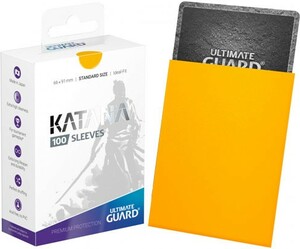 ultimate guard Protecteurs de cartes Standard Katana standard jaune 66x91mm 100ct 4056133011662