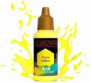 The Army Painter Warpaints Air - Fluo - Neon Yellow 18ml/0.6 Oz 5713799150485