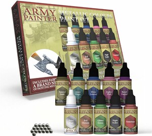 The Army Painter Warpaints Metallic Colours Paint Set 5713799804807