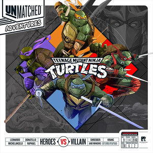 Restoration Games Unmatched (en) adventures - Teenage Mutant Ninja Turtles 857476008999