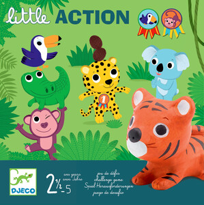 Djeco Little action (fr/en) jeu de défi 3070900085572