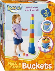 Kidoozie Trieur de formes et gobelets à empiler et emboîter 020373020825