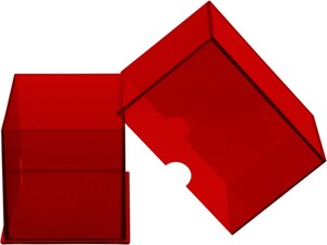 Ultra PRO Deck Box Eclipse rouge pomme 100ct 2PC 074427158286