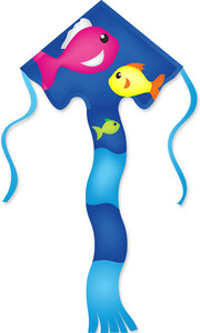Premier Kites Cerf-volant monocorde Super facile à voler Poissons 630104160319