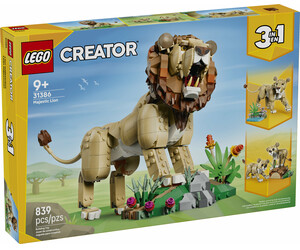 LEGO LEGO 31386 Lion Les animaux sauvages : le lion majestueux 673419421591