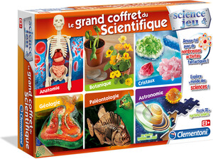 Clementoni Science & jeu: Science Le grand coffret du scientifique (fr) 8005125522583