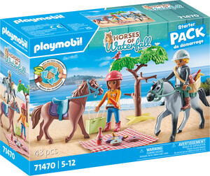 Playmobil Playmobil 71470 Starter Pack: Amelia et Ben avec chevaux 4008789714701