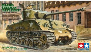 Tamiya Inc. Modèle à coller US Sherman Easy 8 Euro Theater tank 1/35 4950344353460