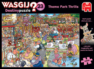 Jumbo Casse-tête 1000 Wasgij Destiny #23 Frissons au parc d'attraction 8710126250051