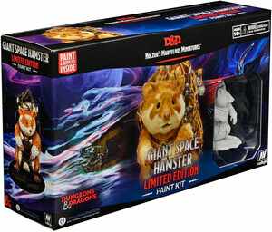 NECA/WizKids LLC Dnd unpainted - paint night kit space hamster ltd 634482905975