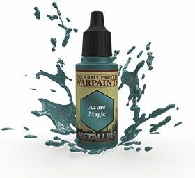 The Army Painter Warpaints acrylics Metallics - Azure Magic 18ml/0.6 Oz 5713799148604