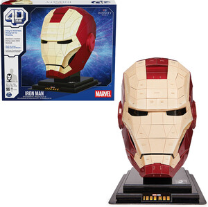 Casse-tête 3D 4d build marvel casque d'iron man 681147013254
