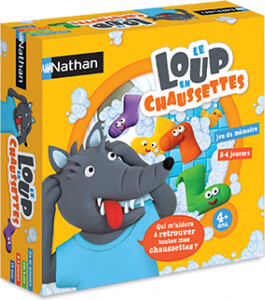 Nathan Le loup en chaussettes (fr) 8410446313015