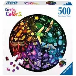 Ravensburger Casse-tête 500 cercle de couleurs - Insectes Round 4005555008200