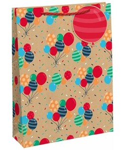 Lamarche Importation Sac cadeau Ballons large 26,5 x 14 x 33 cm 5033601008248