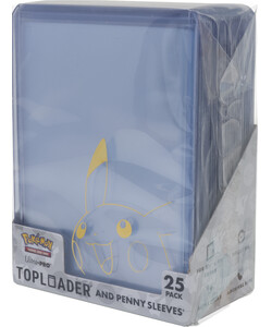 Ultra PRO topload 3x4 35pt + penny sleeve combo Pikachu 25ct 074427166632