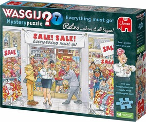Jumbo Casse-tête 1000 Wasgij Retro Mystery #07 tout doit partir 8710126000182