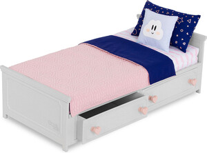 Poupées Our Generation Accessoires OG - "Starry Slumbers Platform Bed" pour poupée de 46 cm 062243428058