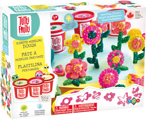 Tutti Frutti Pâte à modeler scintillant ensemble trio fleurs 061404160608