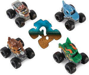 Monster Jam monster jam mini - 1:87 coffret de 5 mini 778988464946