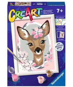 Ravensburger CreArt Peinture à numéro CreART Charmante biche 4005556200726