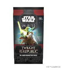 Fantasy Flight Games Star Wars: Unlimited: Twilight of the Republic - Booster (unité) (en) 841333122225