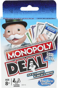 Hasbro Monopoly Deal (fr/en) de cartes nouvelle boite 630509770571