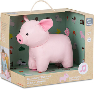 Little Big Friends Musical Animal - Cochon 3700552302504