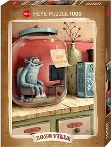 Heye Casse-tête 1000 Zozoville - Jarantine 4001689299668