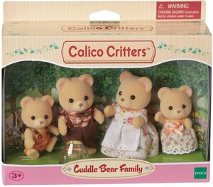Calico Critters Calico Critters Cuddle Bear Family 020373215092