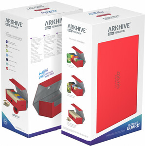 ultimate guard Ultimate Guard Deck Case Arkhive 800+ Red 4056133017909