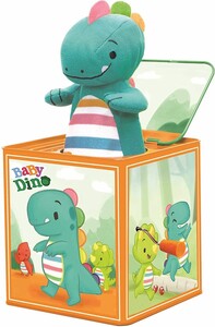 Schylling Baby dino jack in the box 019649236077