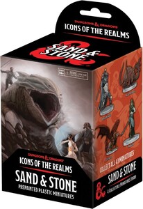 NECA/WizKids LLC Dnd Painted Minis icons 26: Sand and Stone (brick 8x) 634482962343