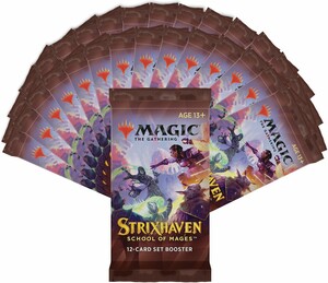 Wizards of the Coast MTG strixhaven set booster 630509975662
