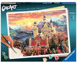 Ravensburger CreArt Peinture à numéro CreART Château féérique 4005556202782