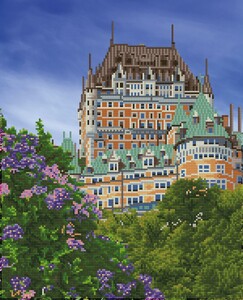 Diamond Dotz Broderie Diamant - Château Frontenac (Diamond Painting, peinture diamant) 4895225920389