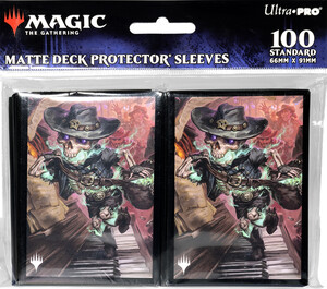 Ultra PRO Protecteurs de cartes Standard - Outlaws of thunder junction Tiny Bones 66x91mm 80ct 074427383541