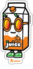 tokidoki autocollant Juicy juice breakfast besties 818310029372