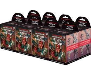 NECA/WizKids LLC Dnd Painted Minis icons 34: return of the dragons (brick 8x) 