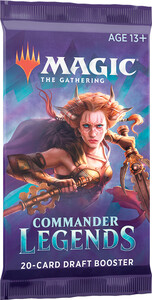 Wizards of the Coast MTG Commander Legends draft booster 630509796427