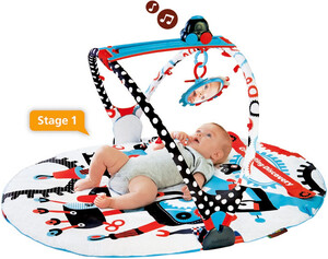 Yookidoo Tapis d'éveil et d'activités Gymotion robot 7290107721288